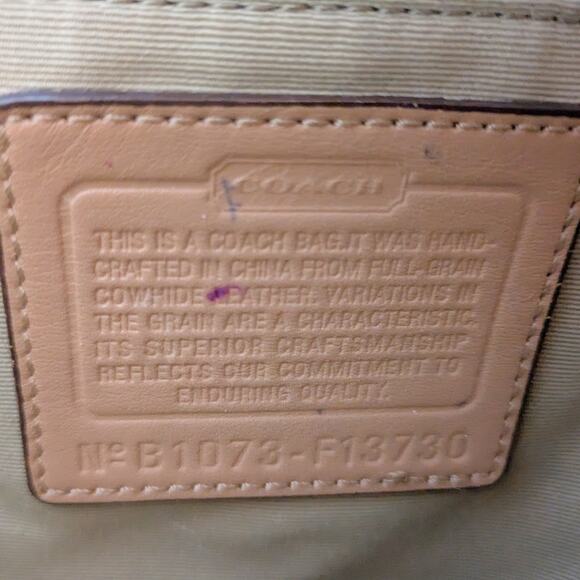 Vintage Repainted COACH Hamilton Hobo Shoulder Bag - Picture 5 of 5